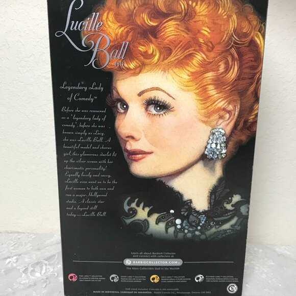 Mattel 2008 Lucille Ball Legendary Lady of Comedy Pink Label Collector Edition - Picture 3 of 4